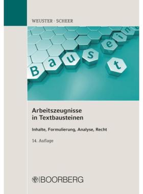 预订【德语】 Arbeitszeugnisse in Textbausteinen:Inhalt