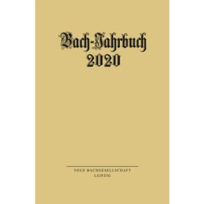 预订【德语】 Bach-Jahrbuch 2020: