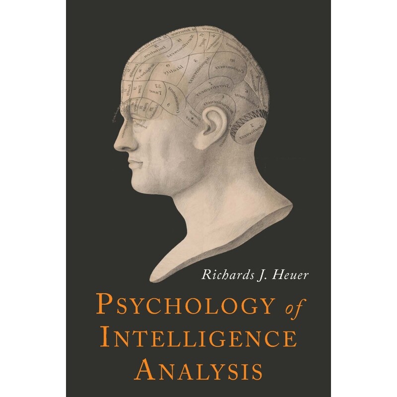 按需印刷不退不换 Psychology of Intelligence Analysis  情报分析心理学