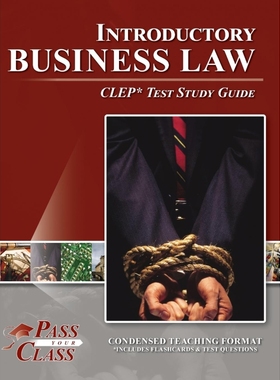 按需印刷Introductory Business Law CLEP Test Study Guide[9781614337133]
