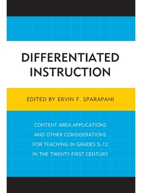 按需印刷不退不换Differentiated Instruction[9780761865544]