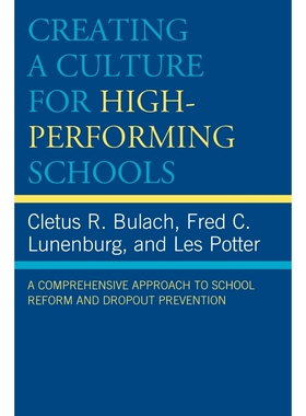 按需印刷不退不换Creating a Culture for High-Performing Schools[9781578867974]