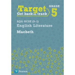 Grade GCSE 预订Target Eng 9781292230085 Macbeth Workbook AQA Lit
