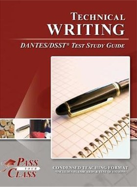 按需印刷Technical Writing DANTES/DSST Test Study Guide[9781614337607]