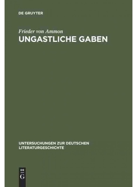 按需印刷DEG Ungastliche Gaben[9783484321236]