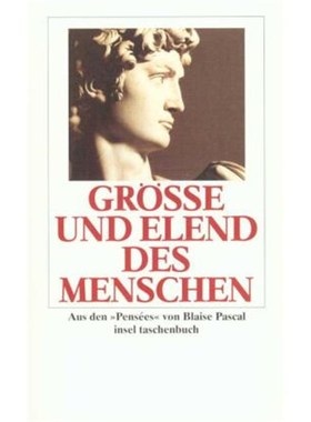 预订【德语】Größe und Elend des Menschen:Aus den 'Pensees'