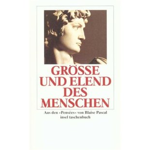 Menschen Größe Pensees den Aus des Elend und 德语 预订