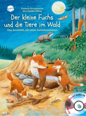 预订【德语】Der kleine Fuchs und die Tiere im Wald[9783401091969]