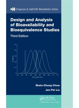 预订Design and Analysis of Bioavailability and Bioequivalence Studies[9781584886686]