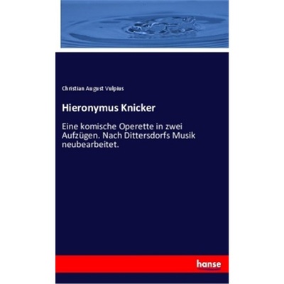 预订【德语】Hieronymus Knicker[9783337319540]