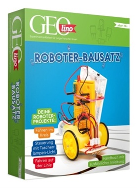 预订【德语】 GEOlino Roboter Bausatz, inkl. Handbuch mit ausführlicher Anleitung[4019631671585]