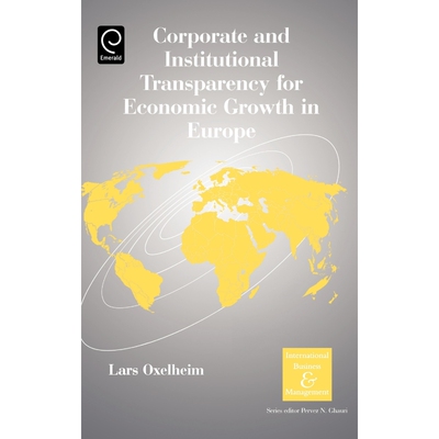 按需印刷Corporate and Institutional Transparency for Economic Growth in Europe[9780080446653]
