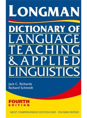 预订Longman Dictionary of Language Teaching and Applied Linguistics[9781408204603]