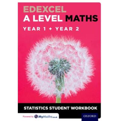 预订不退不换Edexcel A Level Maths: Year 1 + Year 2 Statistics Student Workbook:Get Revision with Results