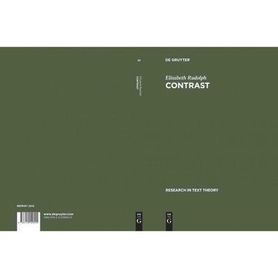 按需印刷不退不换DGYT Contrast[9783110149555]