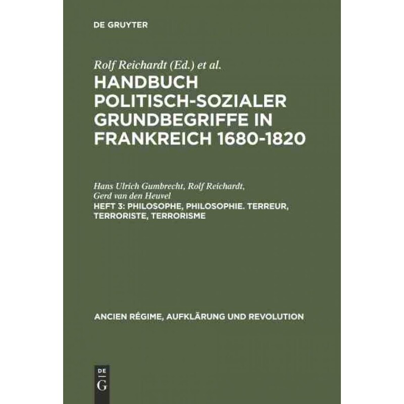 按需印刷不退不换DEG Philosophe, Philosophie. Terreur, Terroriste, Terrorisme[9783486527315]