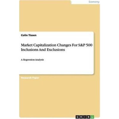 预订Market Capitalization Changes For S&P 500 Inclusions And Exclusions