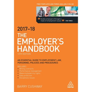 按需印刷Employer's Handbook 2017-2018[9780749479534]