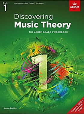 预订Discovering Music Theory, The ABRSM Grade 1 Workbook