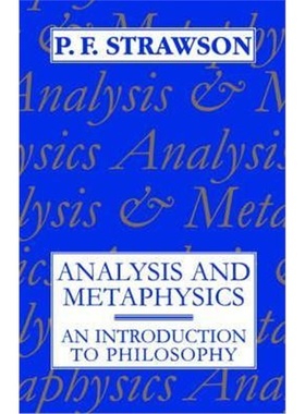 按需印刷Analysis and Metaphysics:An Introduction to Philosophy[9780198751182]