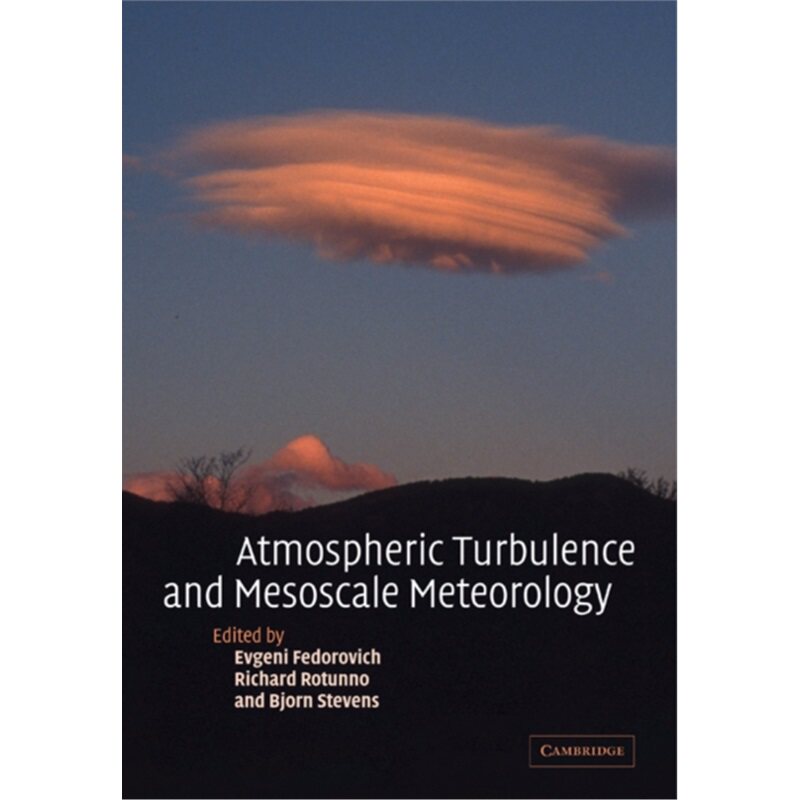 按需印刷不退不换CBG Atmos Turbulence Mesoscale Meteor[9780521183925]