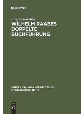按需印刷DEG Wilhelm Raabes doppelte Buchführung[9783484320451]