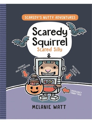 预售【2024新书】Scaredy Squirrel Scared Silly[9780735269637]