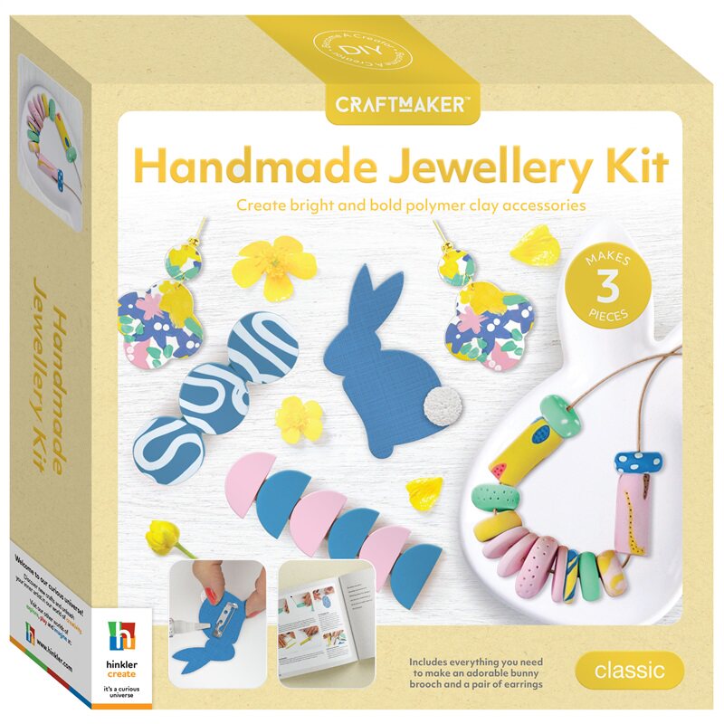 现货 手工达人：软陶首饰套装Craft Maker Polymer Clay Jewellery Kit 上海外文 [9781488954306]