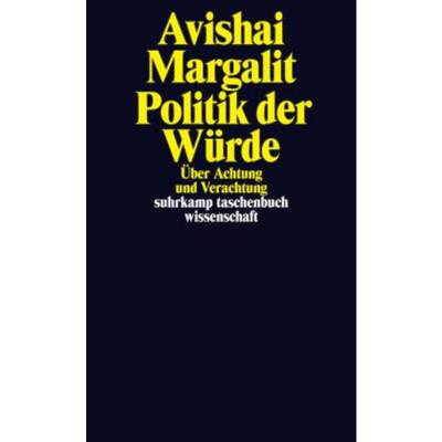 预订不退不换德语 Politik der Würde:Über Achtung und Verachtung