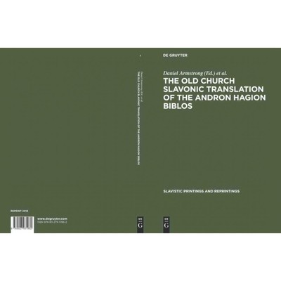 按需印刷DGYT The Old Church Slavonic Translation of the Andron Hagion Biblos[9789027931962]