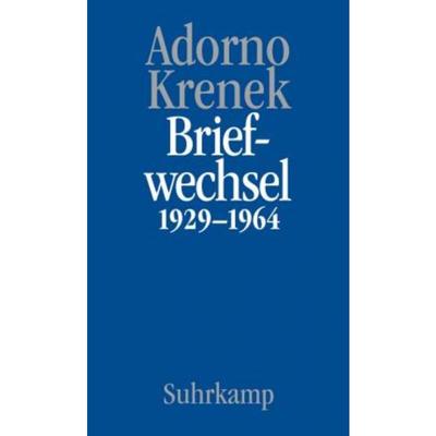 预订【德语】 Briefe und Briefwechsel:Band 6: Theodor W. Adorno/Ernst Krenek. Briefwech