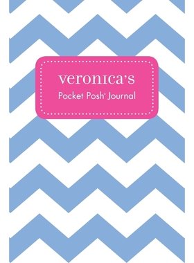 按需印刷Veronica's Pocket Posh Journal, Chevron[9781524809782]