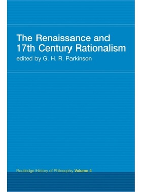 预订Renaissance and 17th Century Rationalism[9780415308762]