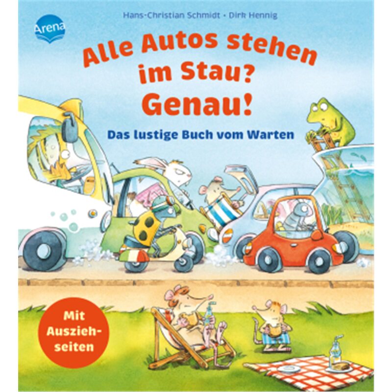 预订【德语】Alle Autos stehen im Stau? Genau! Das lustige Buch vom Warten[9783401714530]