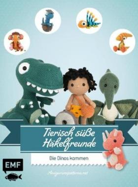 预订【德语】 Dinosaurs, Mammoths and More Prehistoric Amigurumi: