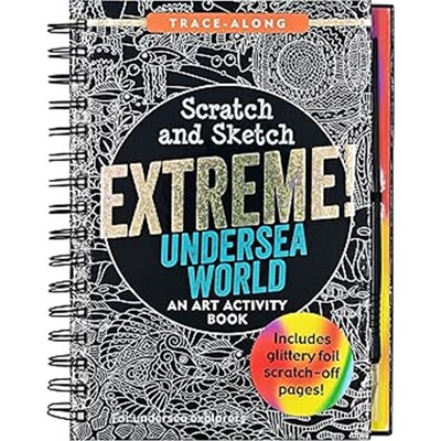 现货  刮刮素描书SCRATCH & SKETCH EXTREME UNDERSEA WORLD[9781441340177] 英文原版 儿童手工DIY 创意趣味书