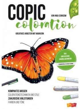 预订【德语】 Copic Coloration:Kreatives Arbeiten mit Markern