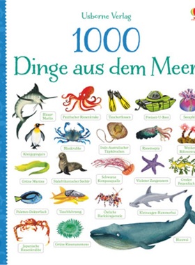 预订【德语】 1000 Dinge aus dem Meer[9781782324515]