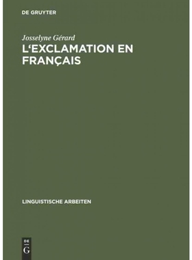 按需印刷DEG L exclamation en fran?ais[9783484103771]