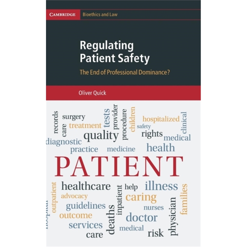 按需印刷Regulating Patient Safety:The End of Professional Dominance?[9780521190992] 书籍/杂志/报纸 原版其它 原图主图