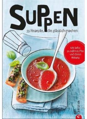 预订【德语】 Koch dich glücklich: Suppen:60 geniale Rezepte