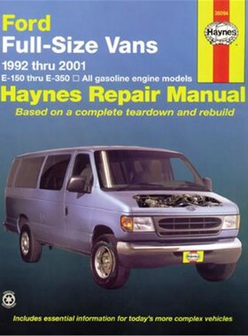 预订Ford Full Size Vans (92 - 14):1992 to 2014