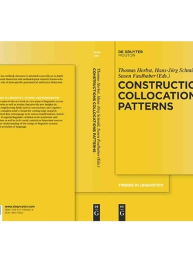 按需印刷DGYT Constructions Collocations Patterns[9783110356106]