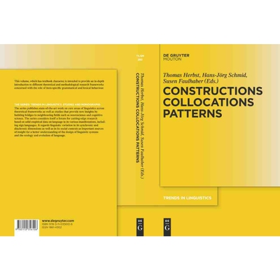按需印刷DGYT Constructions Collocations Patterns[9783110356106]