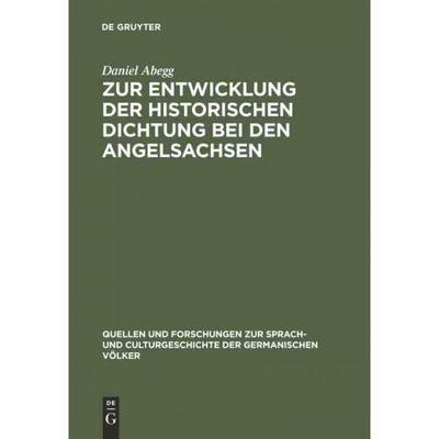 按需印刷DEG Zur Entwicklung der historischen Dichtung bei den Angelsachsen[9783111272252]