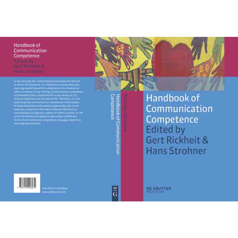 按需印刷不退不换DGYT Handbook of Communication Competence[9783110226034]