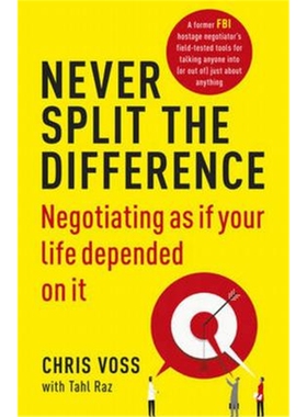现货 Never Split the Difference:Negotiating as if Your Life Depended on It