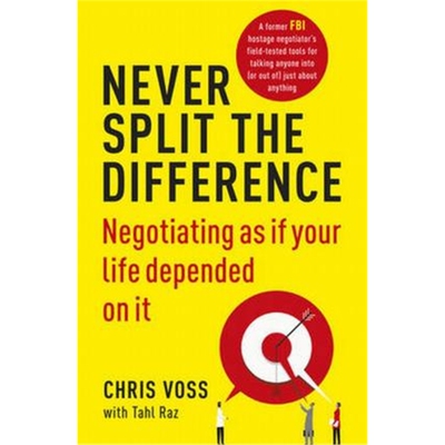 现货 Never Split the Difference:Negotiating as if Your Life Depended on It
