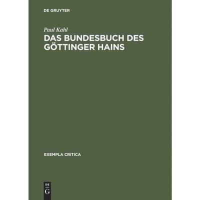 按需印刷不退不换DEG Das Bundesbuch des G?ttinger Hains[9783484298026]