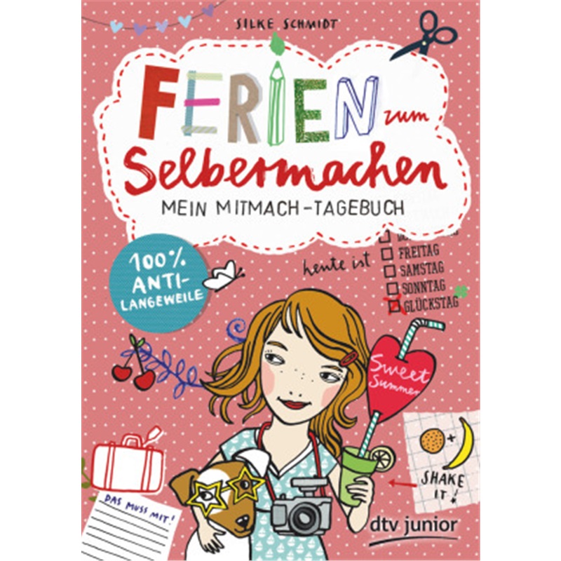 预订【德语】Ferien zum Selbermachen Mein Mitmach-Tagebuch[9783423718660]